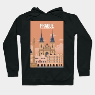 Staromestske namesti old town square czech praha prague sunset Hoodie